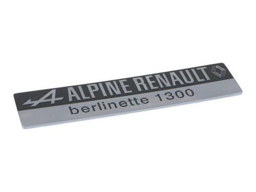 Renault alpine a110 emblem - alpine,