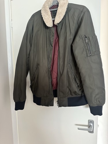 Zara men khaki green full - zara,