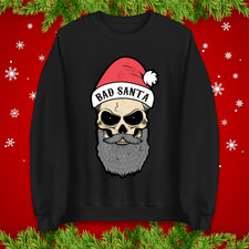 Bad Santa Skull Funny