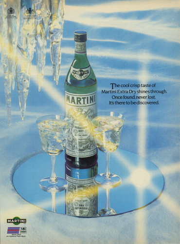 1980s martini extra dry - extra,