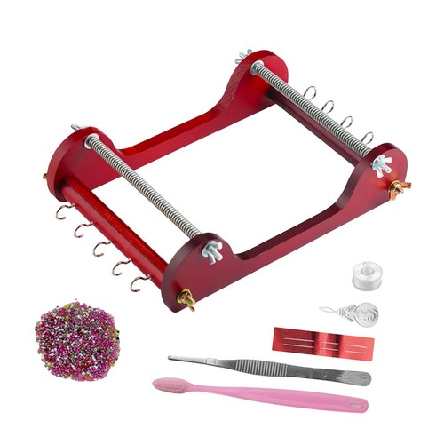 Wooden bead loom kit jewelry - wooden,