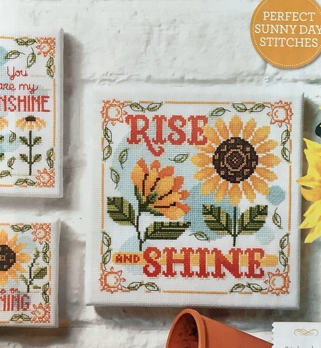 Cross stitch chart - stitch, sunflower