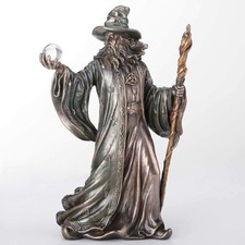 Wizard Holding Crystal Ball