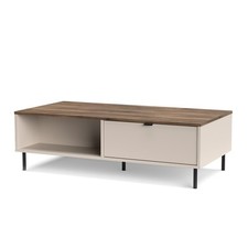 Textured Coffee Table with 2