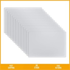 Elegant Clear Plastic Washable