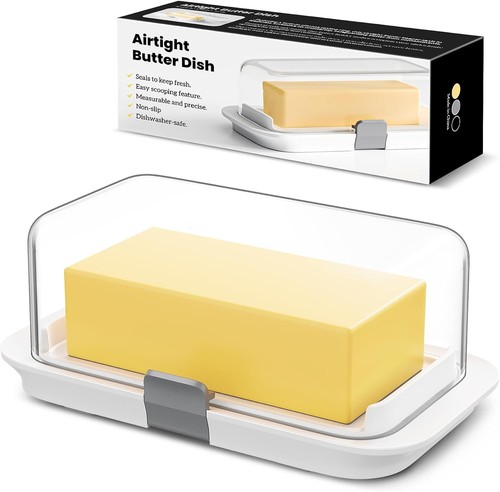 Luxury airtight butter dish - luxury,