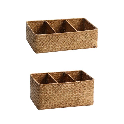 Wicker storage basket straw - wicker,
