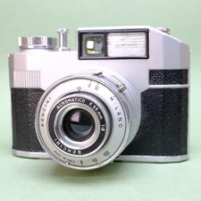 Bencini Comet 44 Medium Format 6x4.5 127 Roll Film Vintage Camera & Manual