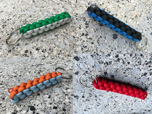 Paracord keyring matching - paracord,