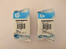 Genuine HP 301/301XL Black Colour Ink Cartridges For Deskjet 2540 2542 3057 lot