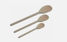 3 X Wooden Spoons Cooking