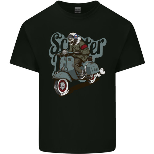 Scooter skull motorcycle mod - scooter,