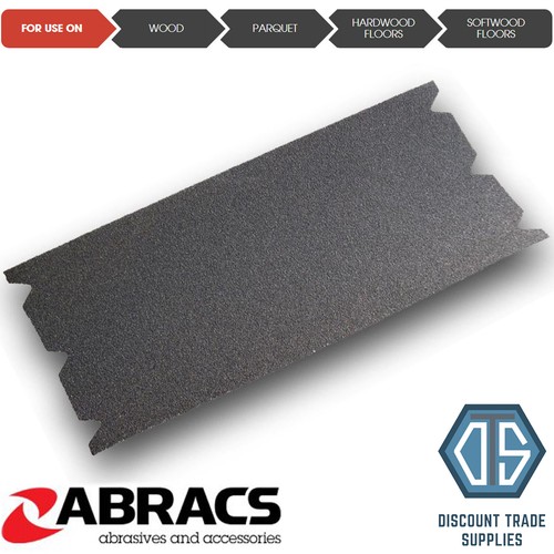 Abracs floor sander sheets - 5x,