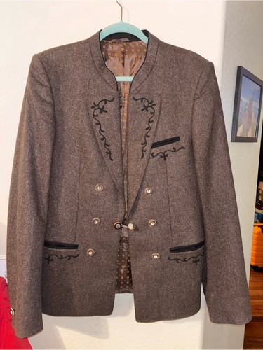 Vintage trachten wool jacket - wool,