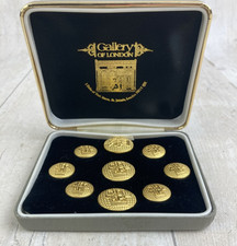 Vintage Blazer Buttons By Gallery of London in Original Box
