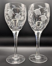 Pair Of Stuart Crystal Cascade