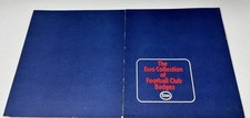 Vintage Retro Esso petrol station 1960s Football Club Badges Complete Collection