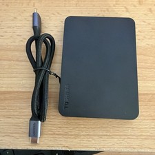 Toshiba 1TB External Hard Drive – Used w/ Cable (HDTB410EK3AA)