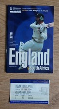 1998 ENGLAND v SOUTH AFRICA