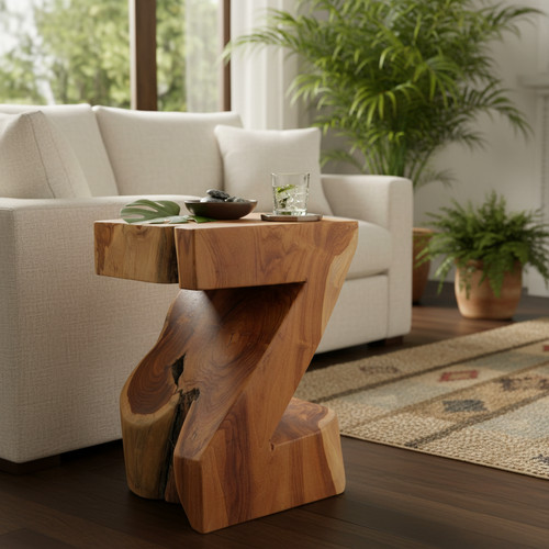 Kinaree teak root wood - kinaree, z-form