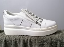 Moda in Pelle, Baillee, White trainers, Size UK 7 (euro 40), Brand new condition