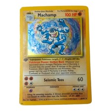 Machamp 8/102 Base Set 1st
