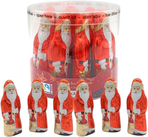 Riegelein milk chocolate santa - riegelein,
