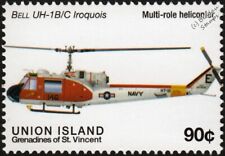 BELL UH-1 B/C Iroquois (Huey) US Navy Multi-Role Helicopter Aircraft Stamp