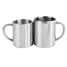 2/4x Double Walled Coffee Cup