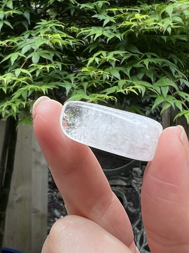 Pink danburite crystal - pink, gemmy