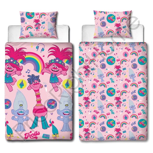 Trolls concert single duvet - concert,