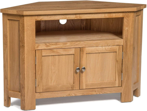Waverly solid oak corner - corner, tv