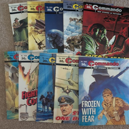 Commando comics 2240 2241 - commando,