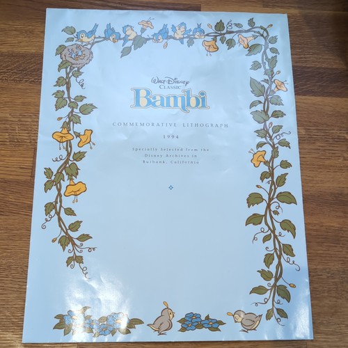 Disney bambi commemorative - disney,