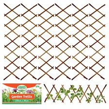 Expanding garden trellis - garden,