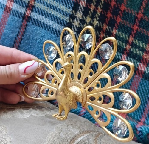 Vintage gold plated brass