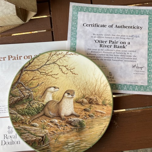 Royal doulton otter pair - otter,
