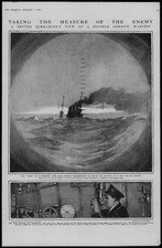 1916 Antique Print - NAVAL