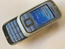 Nokia 6111 - Mobile Phone (Unlocked) Slider Classic Retro Button Handset Blue