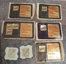 5 x Lego Golden Stud labels