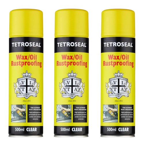 Tetroseal clear wax - 3x,