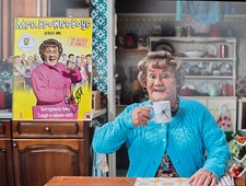 BRENDAN O'CARROLL Signed 16X12