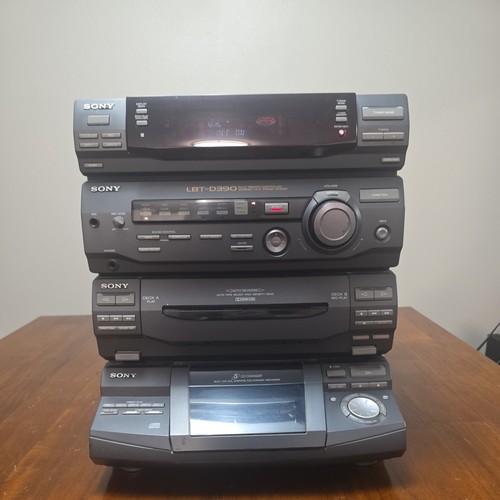 Vintage 1997 sony lbt d390 - 1997, lbt-d390