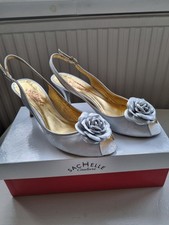 Sling back leather shoes by