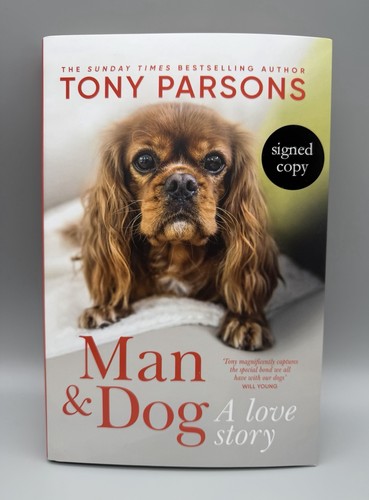 Signed man dog - man, a