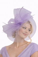 Flower Feather Hair Hat