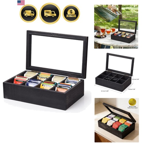Wooden tea box bag - tea,