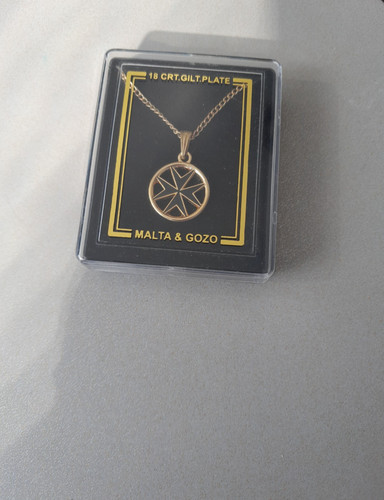 18crt gilt plate pendant - plate,