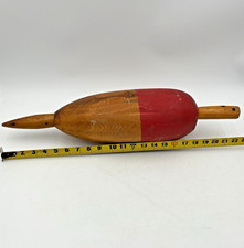 Vintage Wooden Lobster Buoy
