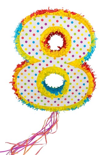 Large number pinata 49cm - large,